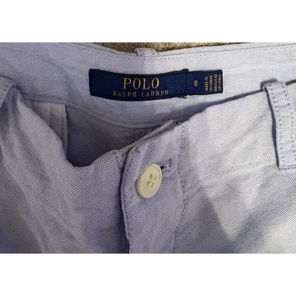 Polo by Ralph Lauren Women's Light Blue Shorts 3” InSeam Sz 8 - Picture 2 of 6